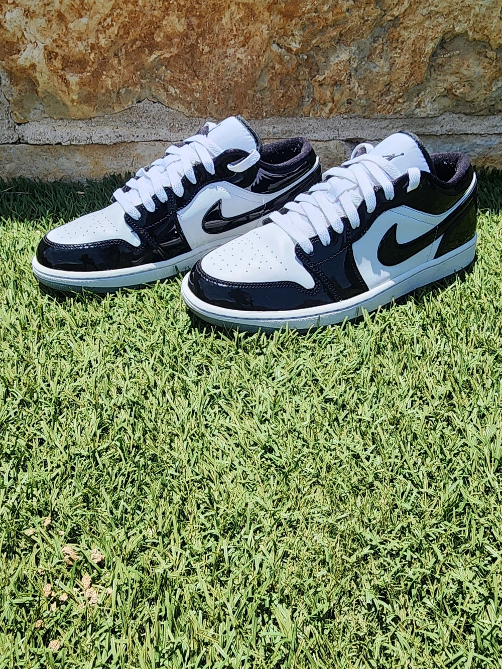 Nike Air Jordan 1 Low SE Men’s Black and White Sneakers